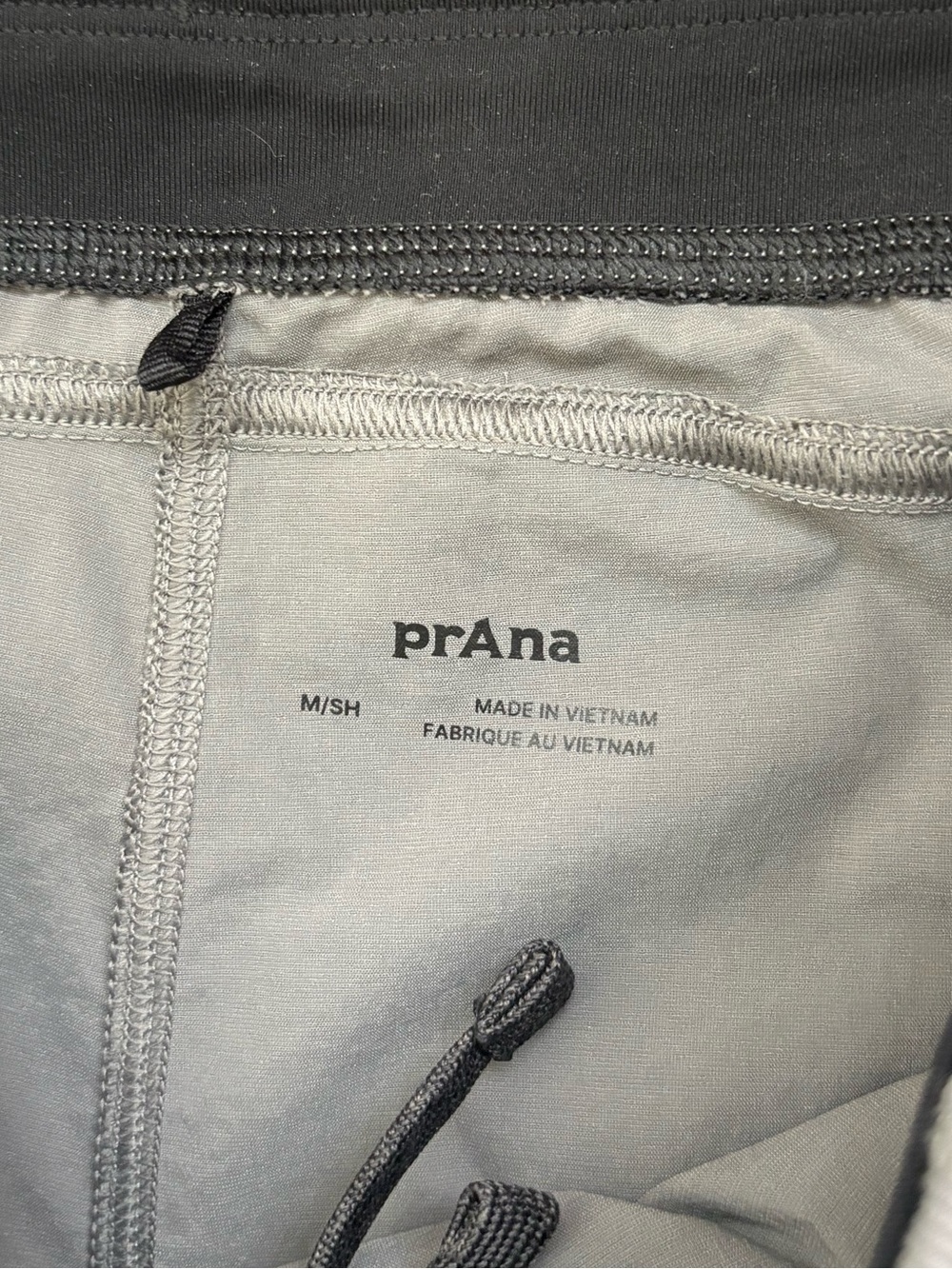 Prana Women’s Medium Gray Koen Joggers Outdoor Athletic Travel Hiking Nylon - Picture 5 of 7